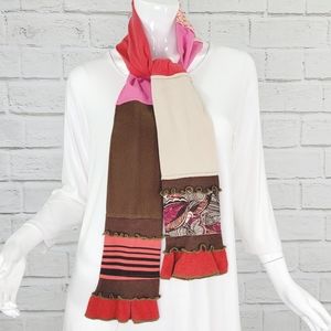 Elisabethan Recycled Pippi Ruffle Scarf NWT!